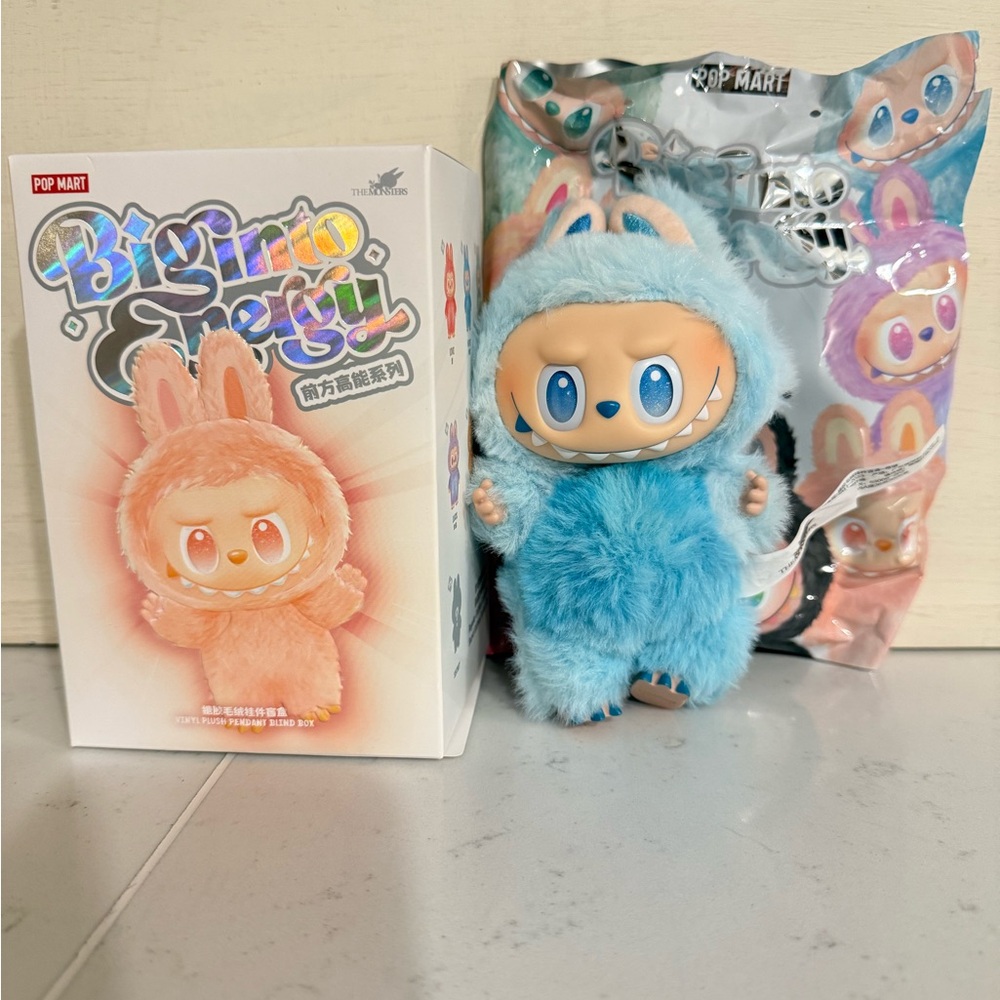 LABUBU MONSTERS Big into Energy Series-Vinyl Plush Pendant: HOPE